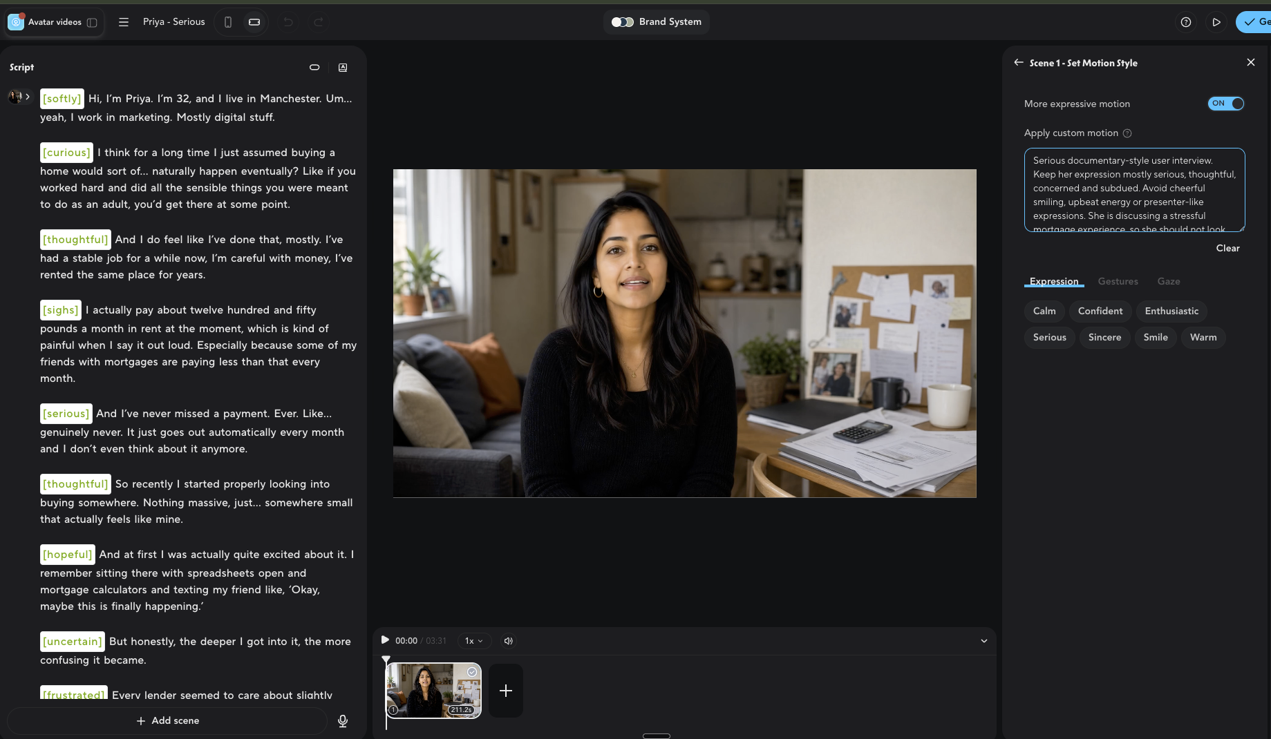 Nav Smiling How do I stop my avatar from smiling? | HeyGen