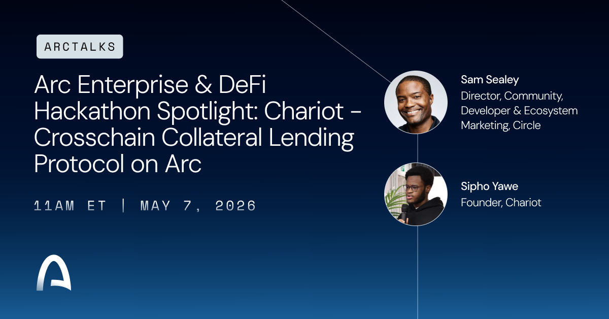 Crosschain Collateral Lending Protocol on Arc