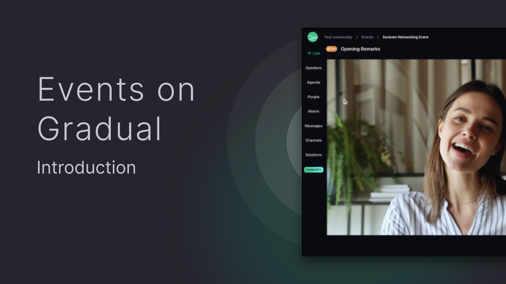 Events on Gradual