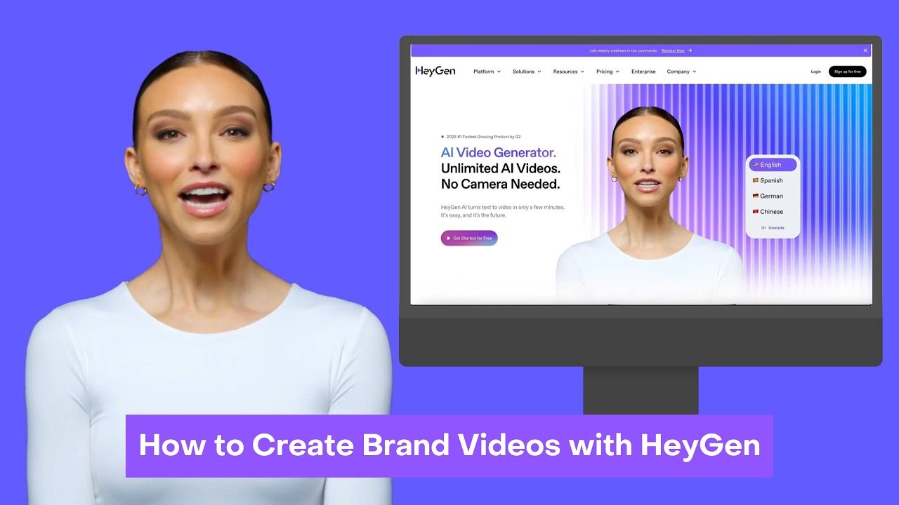 How to create stunning brand videos with HeyGen - Video | HeyGen