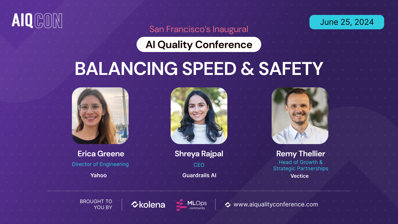 Balancing Speed and Safety - Video | MLOps Community