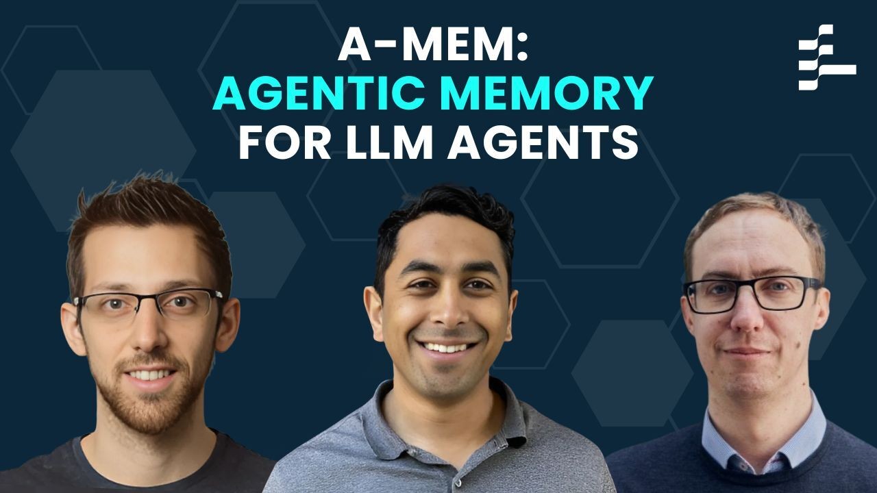 A-MEM: Agentic Memory for LLM Agents // April Reading Group - Video ...