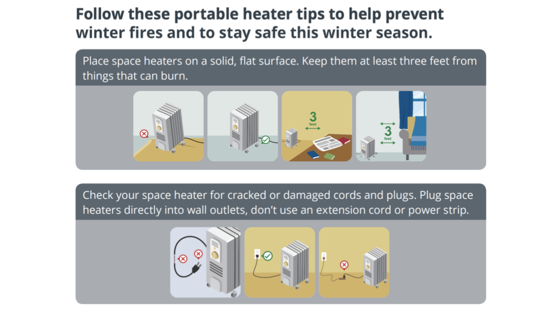 Poll Do you practice these lifesaving space heater safety tips? Blog Nextdoor Public