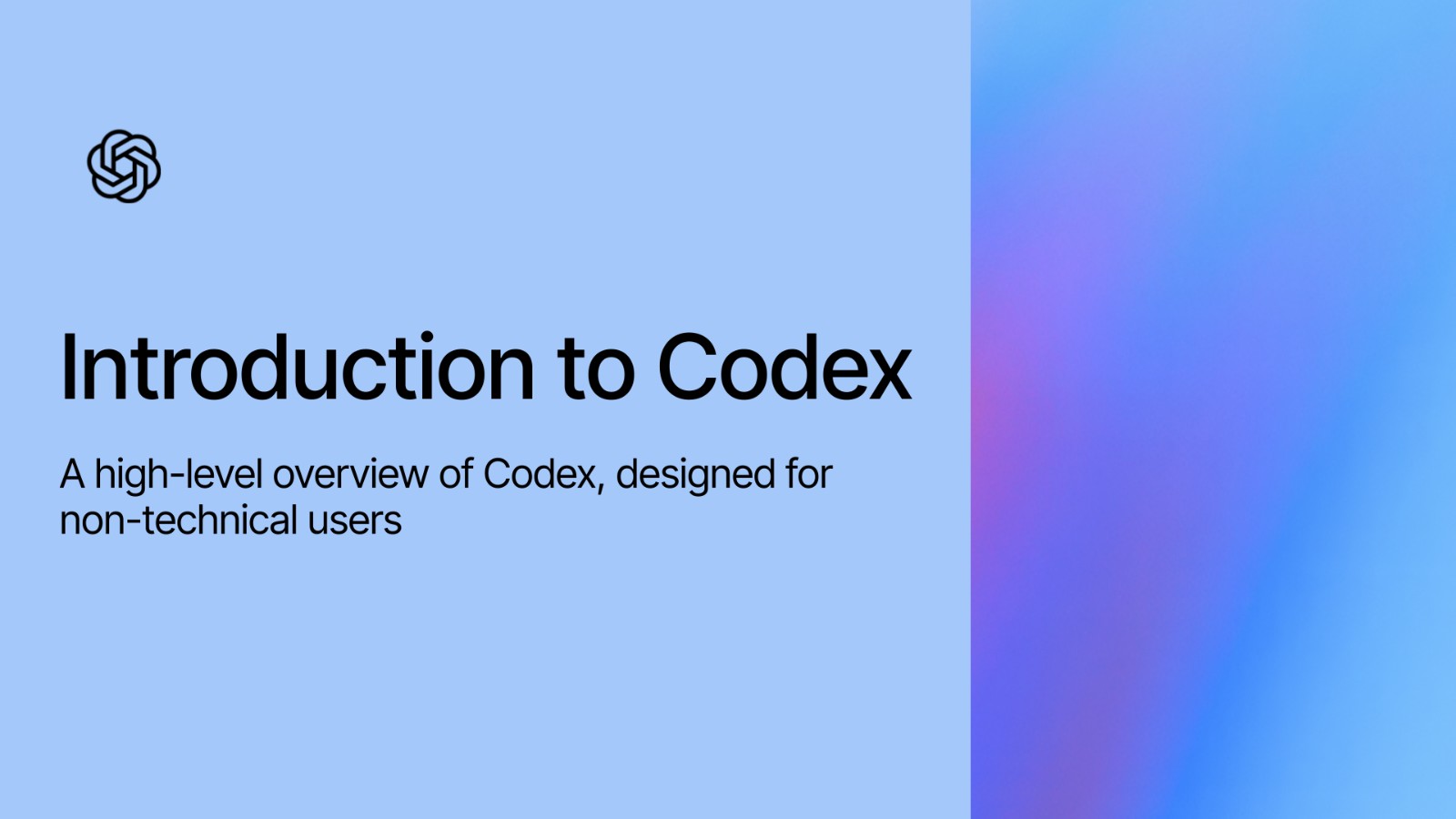 Introduction to Codex - Video | OpenAI Academy