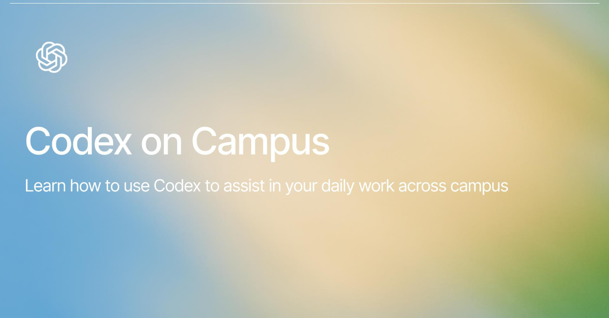 Codex on Campus - Event | OpenAI Academy