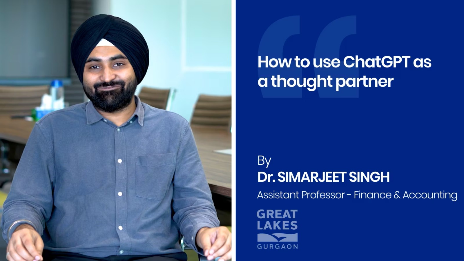 Simarjeet Singh (Financial Modeling) - Video | OpenAI Academy