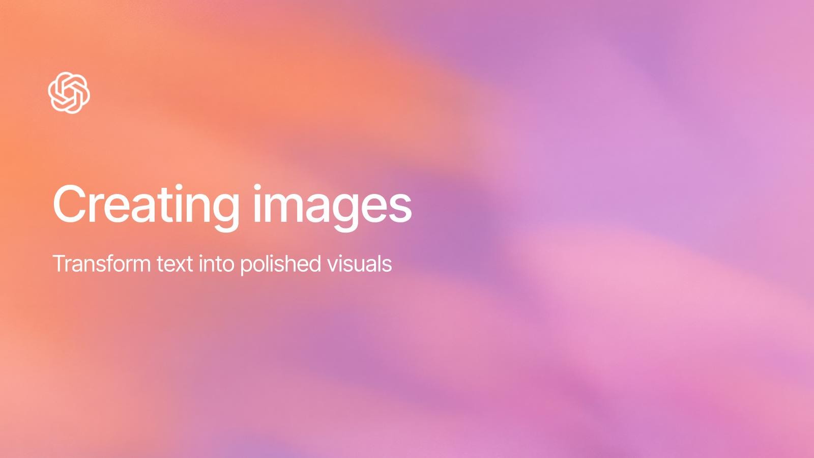 Creating images - Resource | OpenAI Academy
