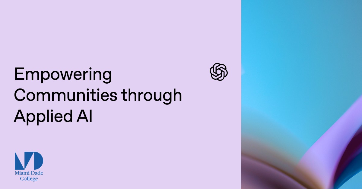 Ai Program Community Empowering Communities through Applied AI: A Hands-On Clinic - Event ...