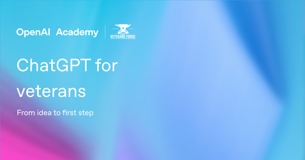 ChatGPT للجنود: From idea to first step