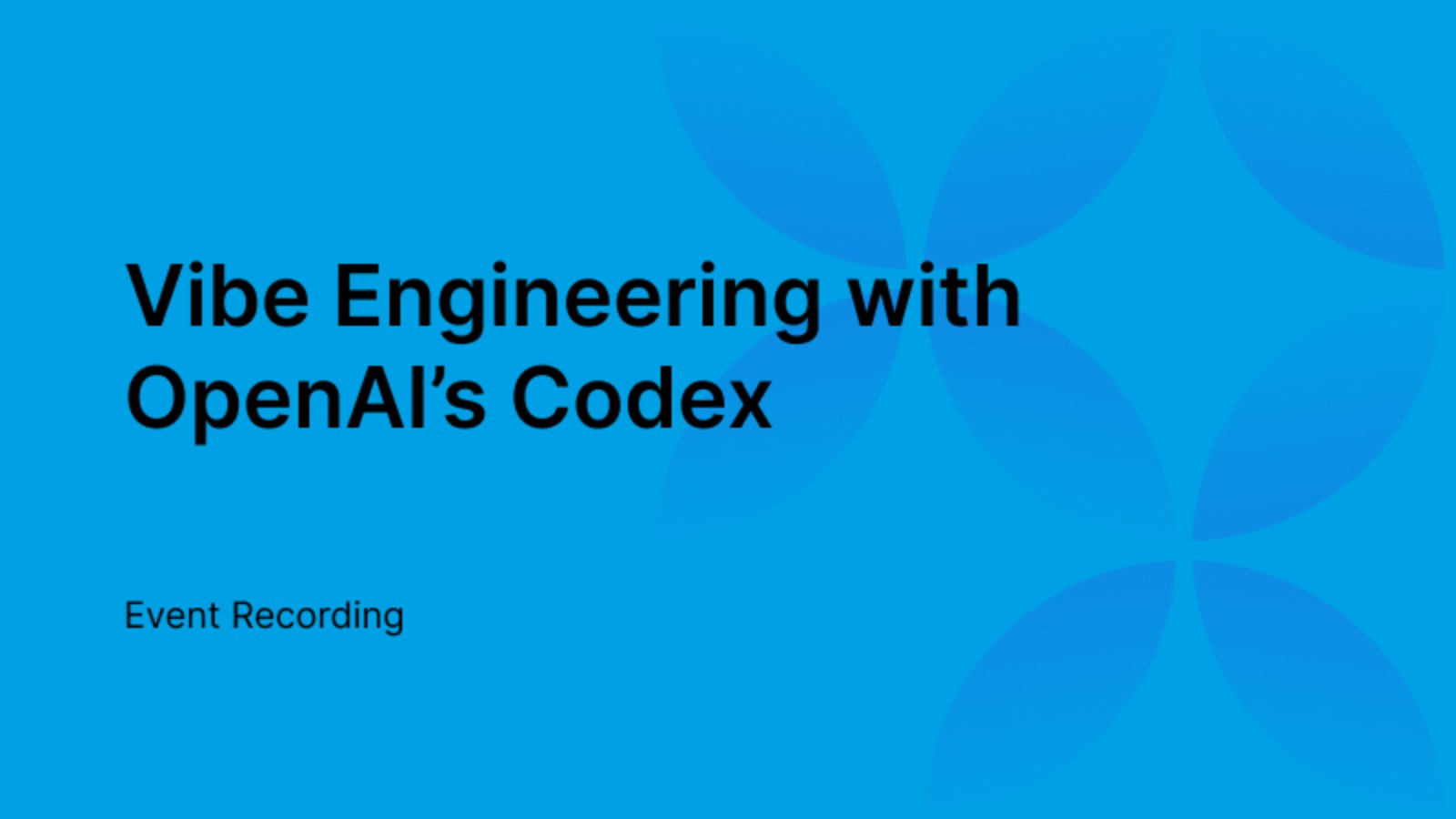 Event Replay: Leadership-Driven AI Initiatives - Video | OpenAI Forum