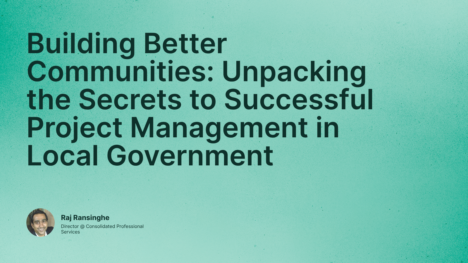 Building Better Communities: Unpacking the Secrets to Successful ...