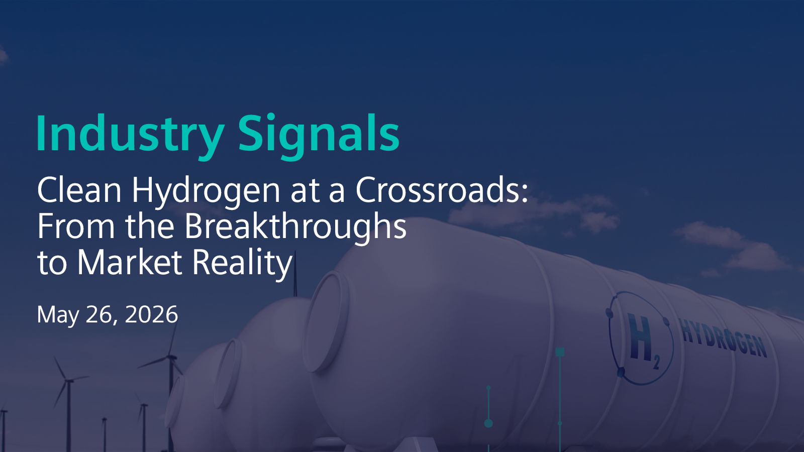 Clean Hydrogen at a Crossroads - Blog | Siemens Xcelerator Community