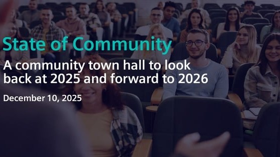 Community State Join Us For Our Inaugural State of Community Town Hall - Blog | Siemens ...